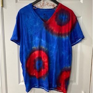 Phish donuts vneck t shirt